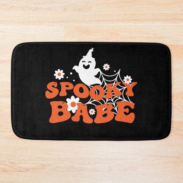Item preview, Spooky Babe Groovy Halloween Floral Ghost designed and sold by Sasikharn.