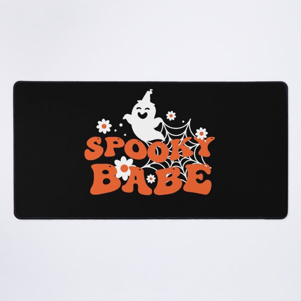 Item preview, Spooky Babe Groovy Halloween Floral Ghost designed and sold by Sasikharn.