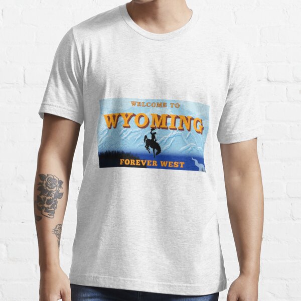 Wyoming Cowboys Youth Traditional T-Shirt - Grey