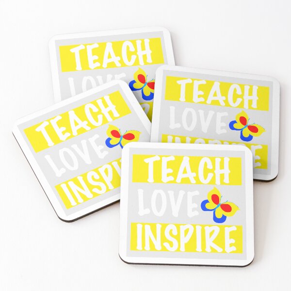 Item preview, YELLOW I Teach and Love and Inspire  designed and sold by EdwardMonet.
