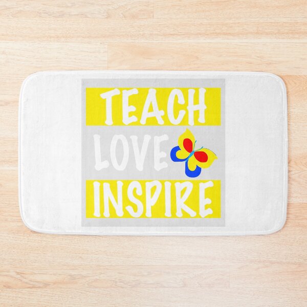Item preview, YELLOW I Teach and Love and Inspire  designed and sold by EdwardMonet.
