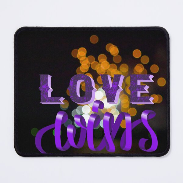 Item preview, Love wins violet designed and sold by Anovaart.