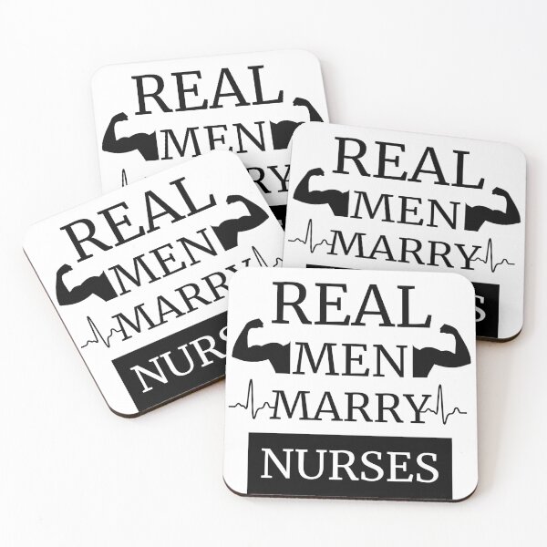 Item preview, Real men marry nurses designed and sold by Quartztree Shirts.