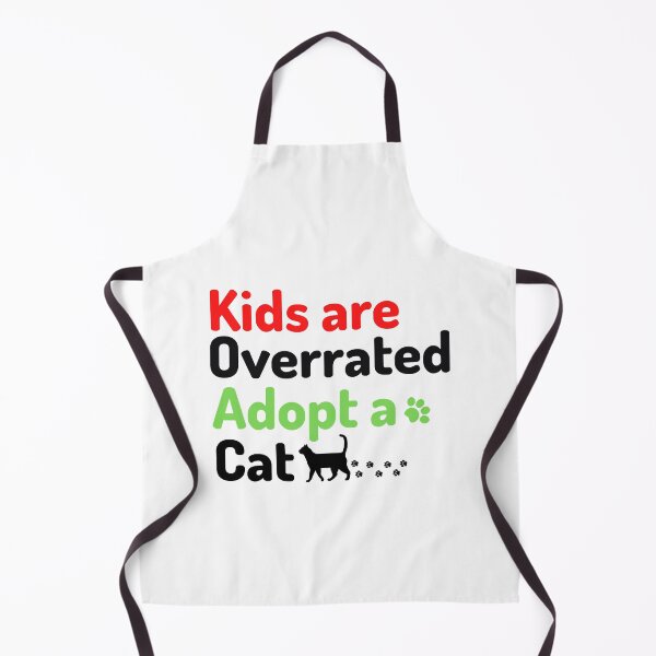 Item preview, Kids are overrated adopt a cat  cats lovers  animal lover  animal lovers designed and sold by SVGtothemoon.