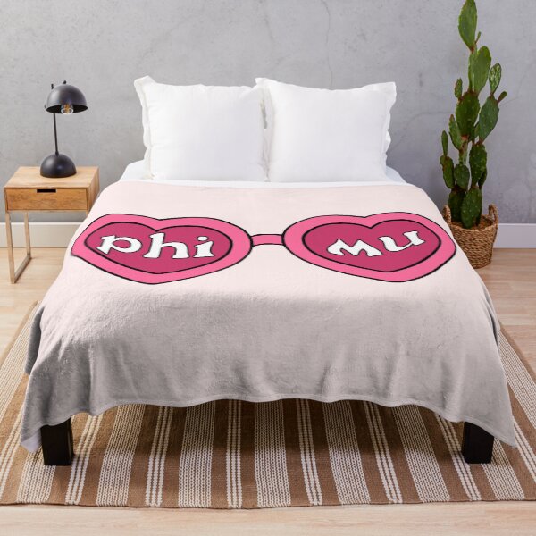 Item preview, phi mu pink glasses designed and sold by claireeliz.