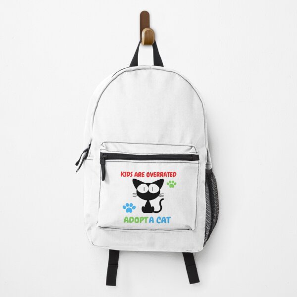 Item preview, Kids are overrated adopt a cat cats lovers designed and sold by SVGtothemoon.