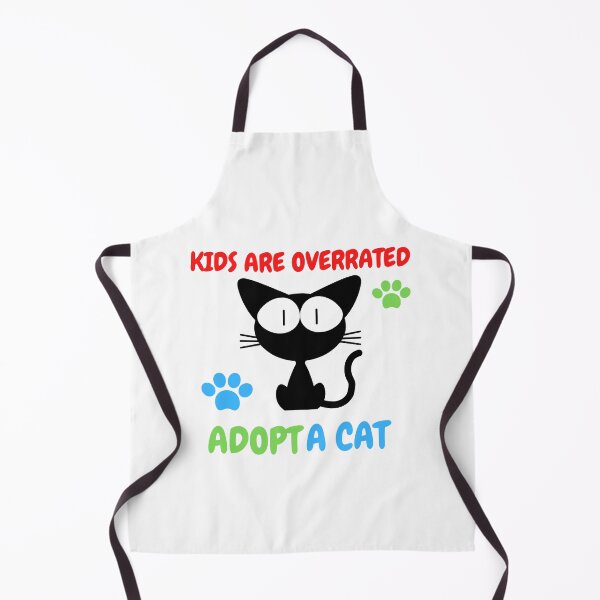 Item preview, Kids are overrated adopt a cat cats lovers designed and sold by SVGtothemoon.
