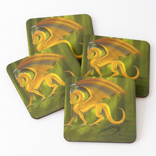 Item preview, Gold Forest Dragon designed and sold by GStouderArt.