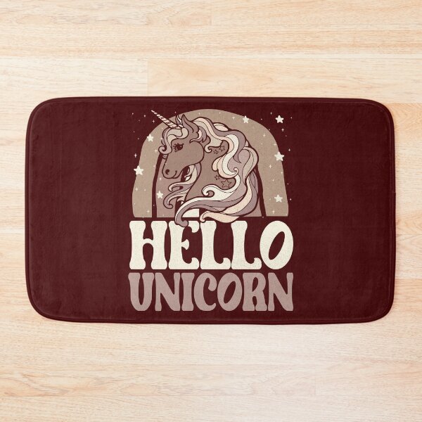 Item preview, hello unicorn - funny quote designed and sold by VichallanStudio.