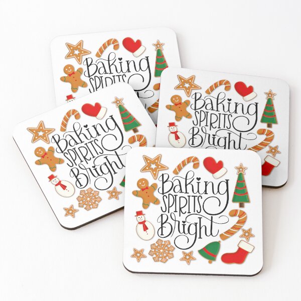Item preview, Baking Spirits Bright Gingerbread Christmas Cookies designed and sold by Gsallicat.