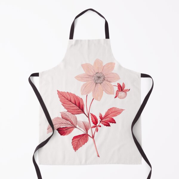 Item preview, Dahlia  Flower, Alternative Illustration - Red Rose designed and sold by DaphneKstudio .