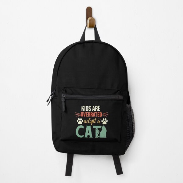 Item preview, kids are overrated adopt a cat lover designed and sold by SVGtothemoon.