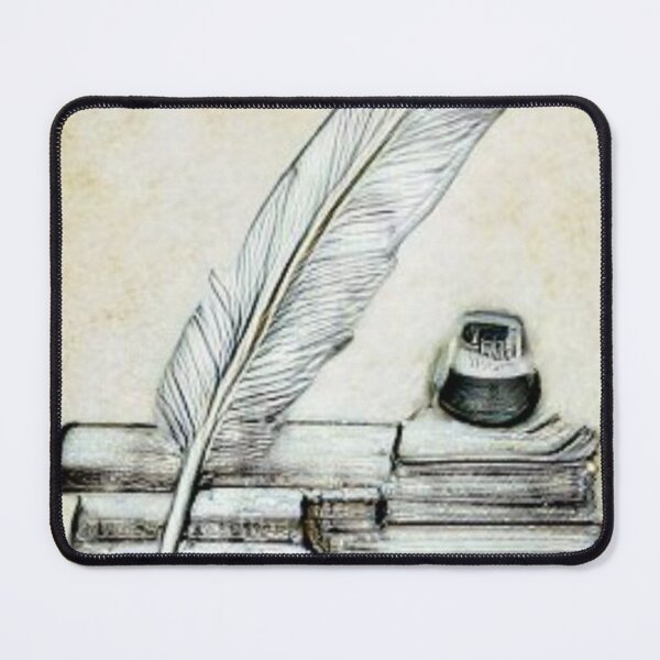 Item preview, Books and Quill on Parchment designed and sold by ~.