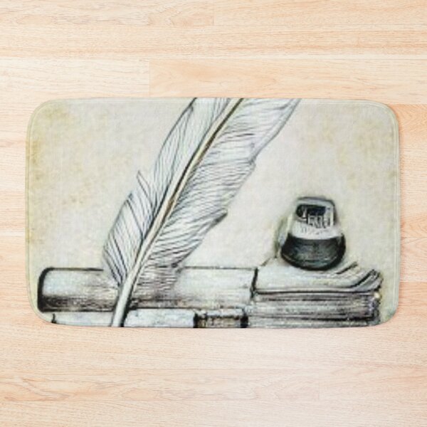 Item preview, Books and Quill on Parchment designed and sold by ~.