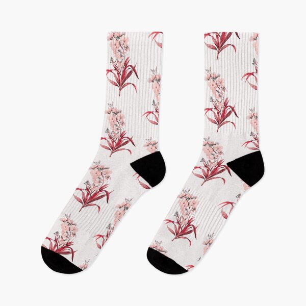 Aperçu de l'œuvre Fleur de giroflée, Illustration alternative - Rose rouge créée et vendue par DaphneKstudio .