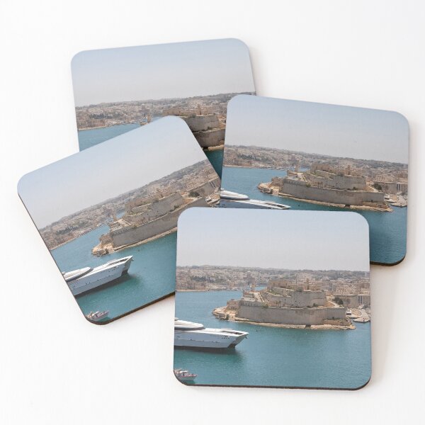 Item preview, Port of Valletta and Fort Saint Angelo designed and sold by Yair Karelic.