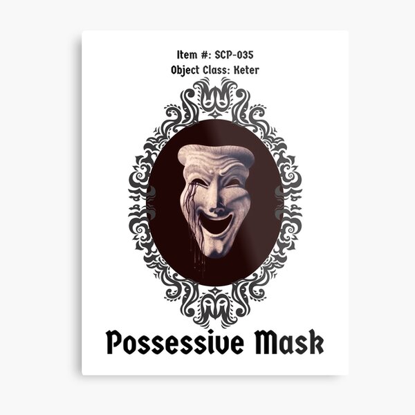 SCP-035 : Possessive Mask Framed Art Print for Sale by TheVolgun