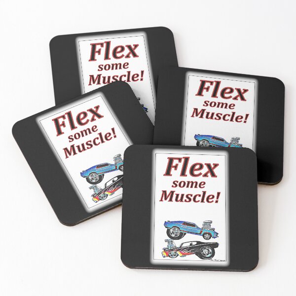Item preview, Hot Rod Art  //  Flex some Muscle! designed and sold by Imagin8er.