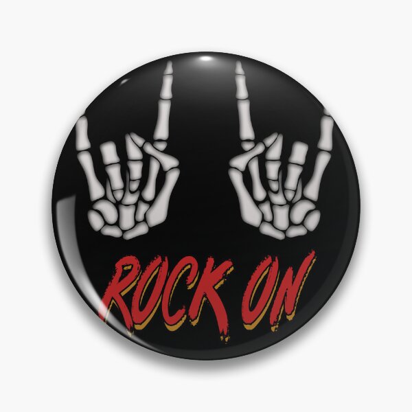 Item preview, Rock on Rock Star Skeleton Hands Divertido regalo de Halloween designed and sold by Countrysmart.