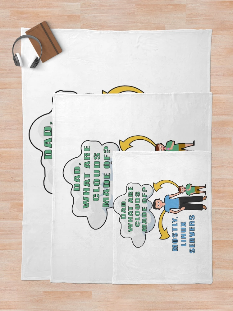 Thumbnail 5 of 6, Throw Blanket, Software Developer Computer Engineer Nerd Funny Programmer designed and sold by Countrysmart.