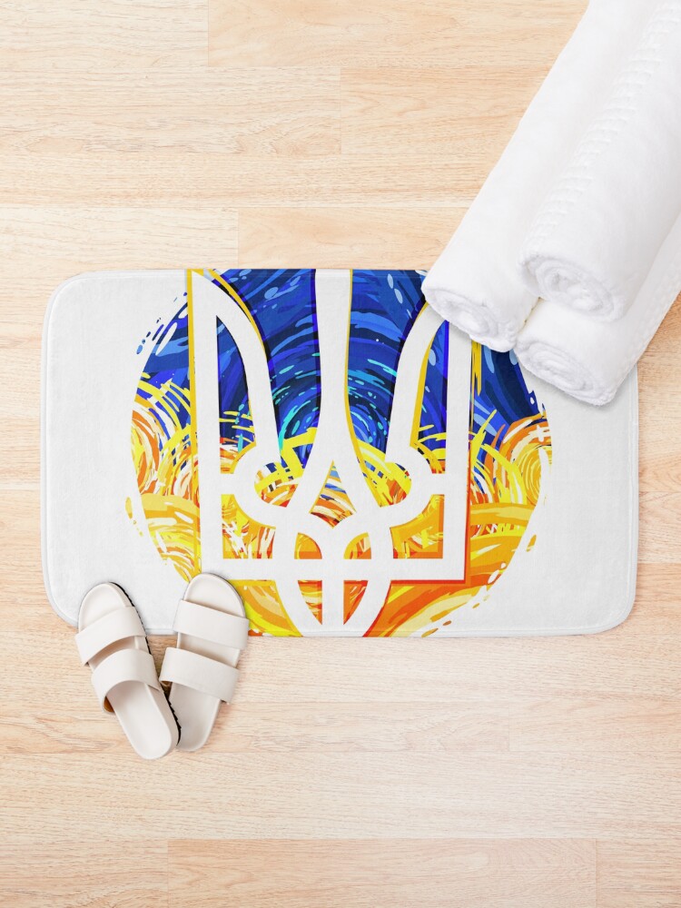 Alternate view of Gerb Ukraine Bath Mat