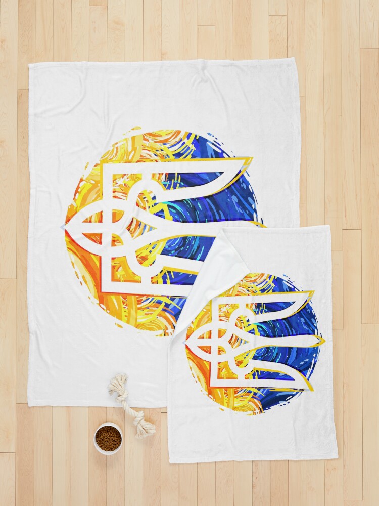 Alternate view of Gerb Ukraine Pet Blanket