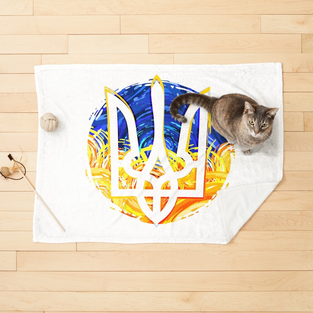 Gerb Ukraine Pet Blanket