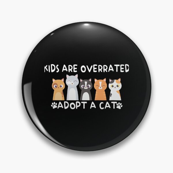 Item preview, Funny cute cats family adopted by cute kids designed and sold by LUCIHOMES.