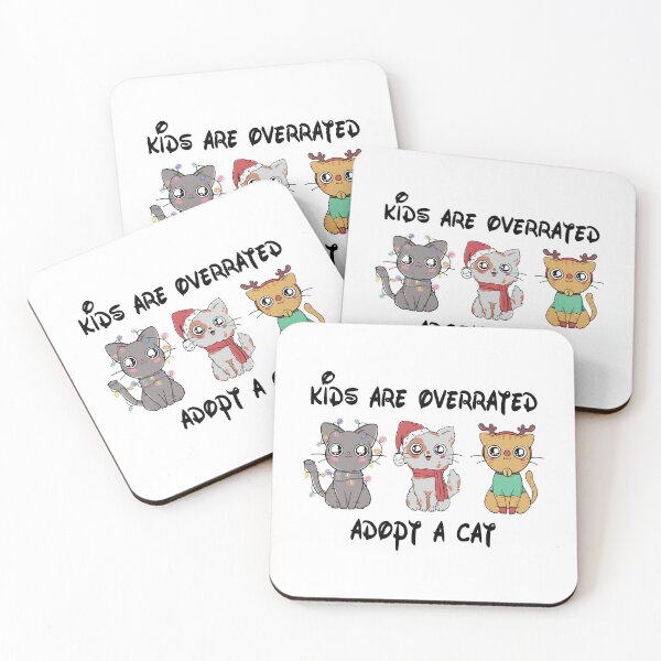 Item preview, Funny cute cats family adopted by cute kids designed and sold by LUCIHOMES.
