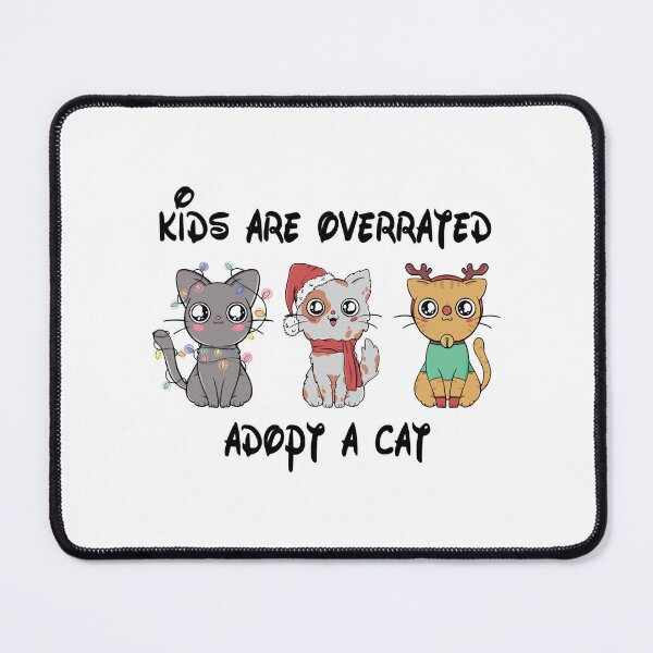 Item preview, Funny cute cats family adopted by cute kids designed and sold by LUCIHOMES.