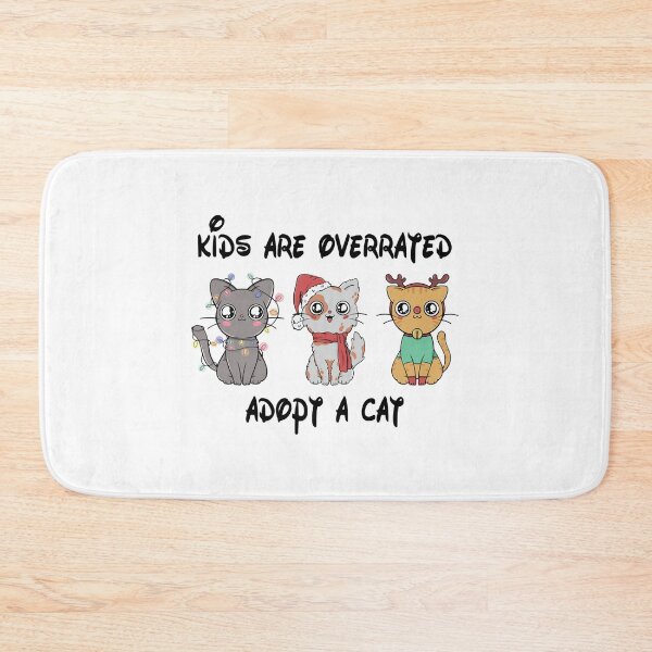 Item preview, Funny cute cats family adopted by cute kids designed and sold by LUCIHOMES.