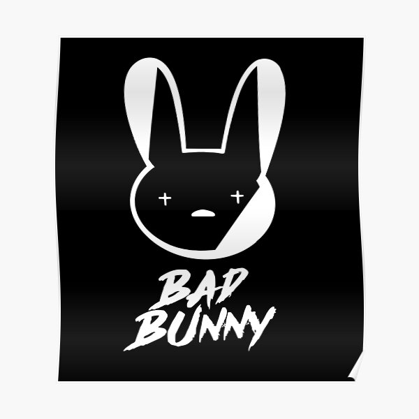 Bad Bunny Poster For Sale By Aidaros Redbubble 