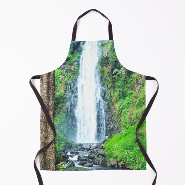 Item preview, Green Nature Forest Waterfall Landscape designed and sold by lets-travel.
