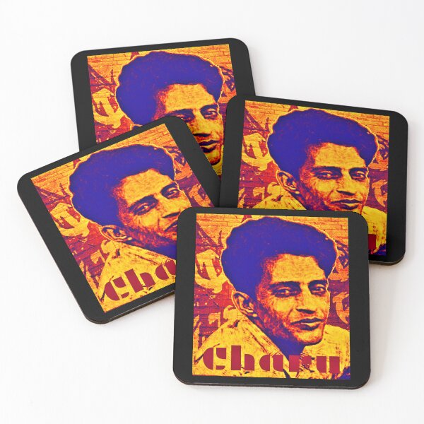 Item preview, Charu  Majumdar Founder of the Naxalites Indian Revolutionary Blue & Orange designed and sold by Tony Cisse.