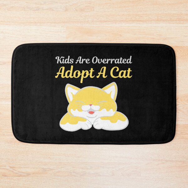 Item preview, Kids Are Overrated Adopt A Cat designed and sold by LUCIHOMES.