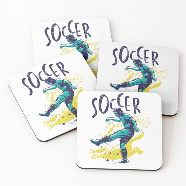 Item preview, Soccer player with paint blots designed and sold by Rob-Son.