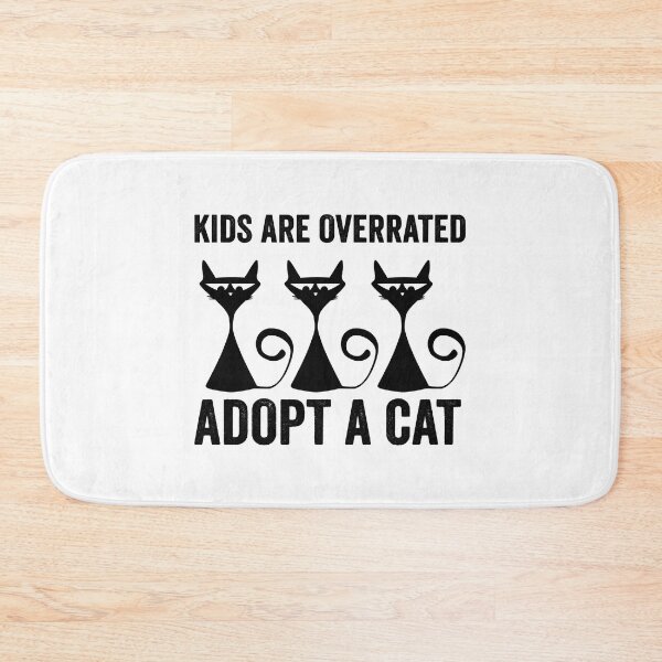 Item preview, Kids are overrated adopt a cat  designed and sold by LUCIHOMES.