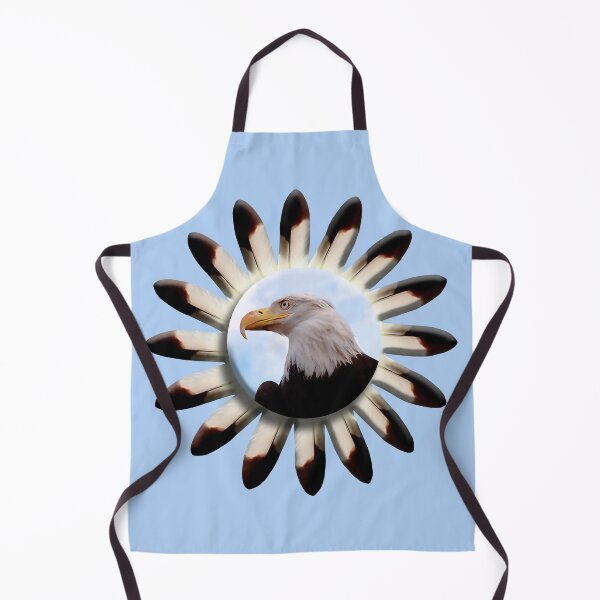 Item preview, Eagle Feather Circle Design on Blue designed and sold by Blue Cloud.