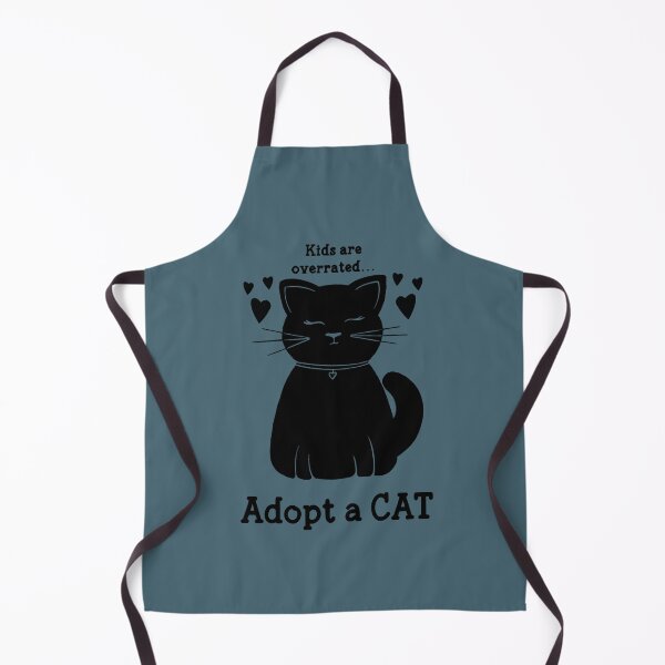 Item preview, Kids are Overrated Adopt a Cat Fitted V-Neck designed and sold by LUCIHOMES.