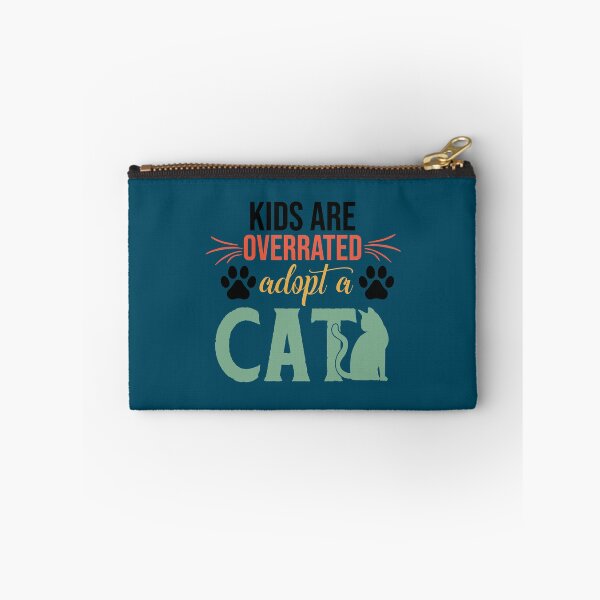 Item preview, kids are overrated adopt a cat lover  designed and sold by LUCIHOMES.