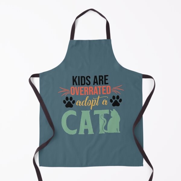 Item preview, kids are overrated adopt a cat lover designed and sold by LUCIHOMES.