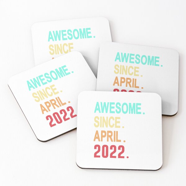 Item preview, Awesome Since April 2022 designed and sold by CartheArtwork.