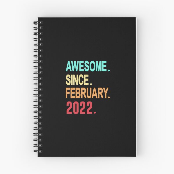 Item preview, Awesome Since February 2022 designed and sold by CartheArtwork.