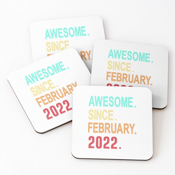 Item preview, Awesome Since February 2022 designed and sold by CartheArtwork.