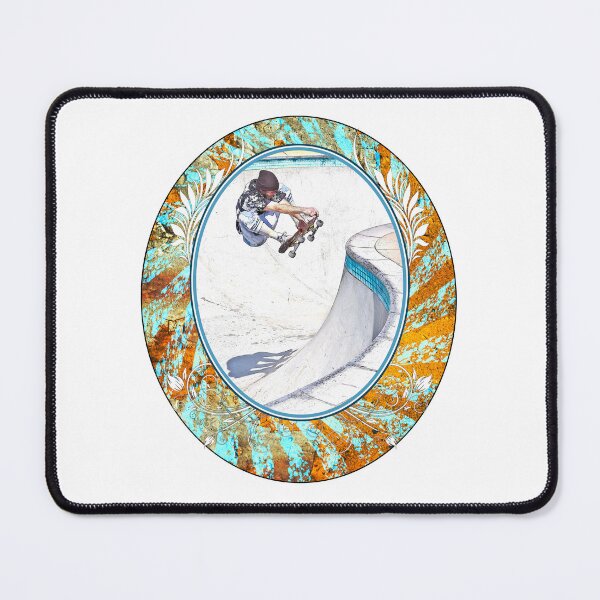Item preview, Skatepark Pool Skateboarder - Oval designed and sold by Waves.