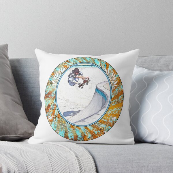 Item preview, Skatepark Pool Skateboarder - Oval designed and sold by Waves.