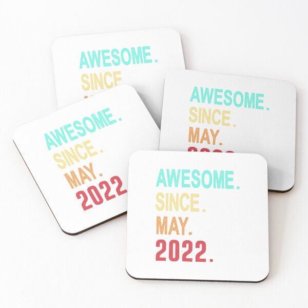 Item preview, Awesome Since May 2022 designed and sold by CartheArtwork.