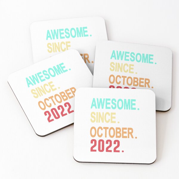 Item preview, Awesome Since October 2022 designed and sold by CartheArtwork.
