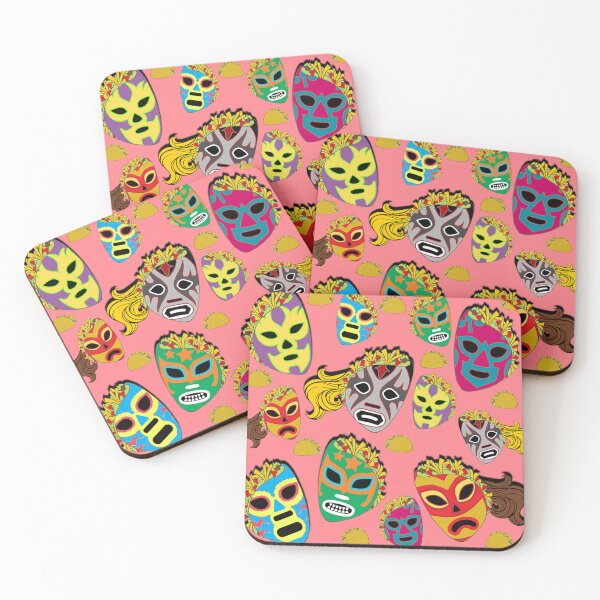 Item preview, Taco Libre on Coral designed and sold by bmfabricdesigns.