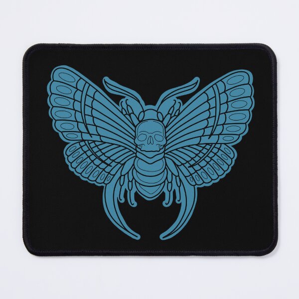 Item preview, 'Blue Death Moth' by Me designed and sold by Graces-digital.